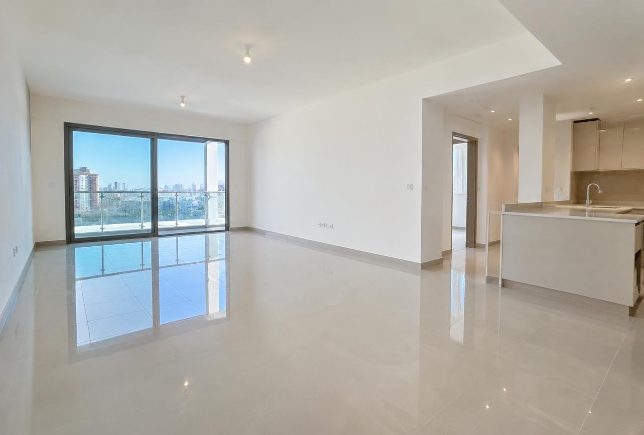 Clean, empty apartment ready for handover